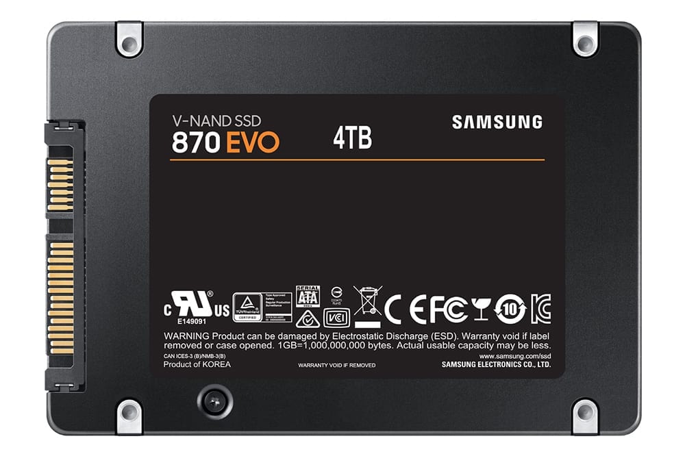 سامسونج تطلق وحدات تخزين 870 EVO SSD بأداءٍ أعلى بنسبة 38% | ديناصور.تك