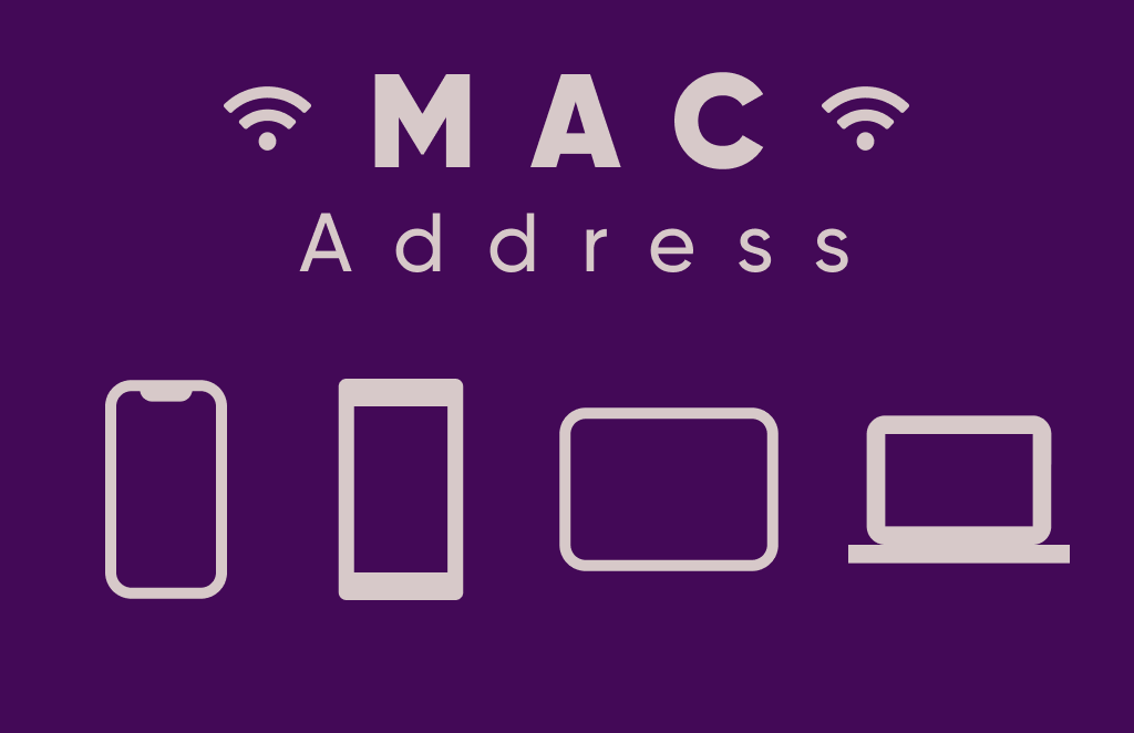 عنوان mac لشبكة wifi غير متاح