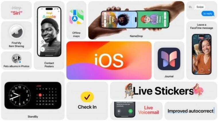 تحديث نظام iOS 17