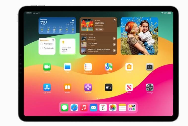 تحديث نظام التشغيل ipadOS 17