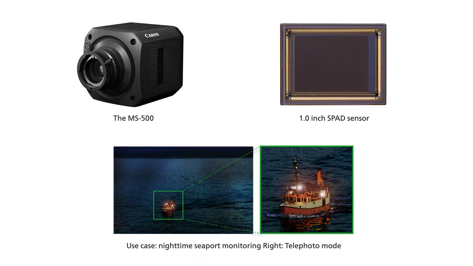 الكشف عن كاميرا كانون MS-500 فائقة الحساسية للأشعة تحت الحمراء