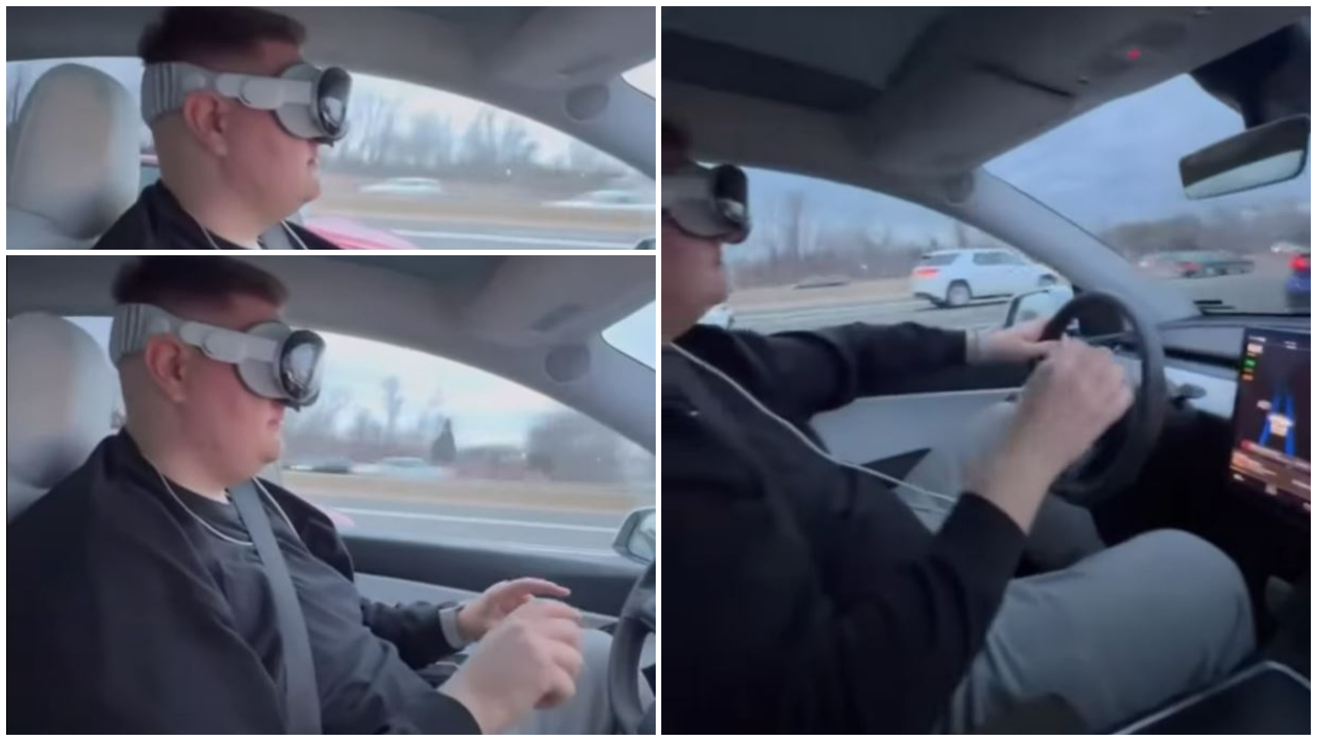 تحذيرات أمريكية من ارتداء نظارات أبل فيجن برو أثناء قيادة السيارات | ديناصور.تك